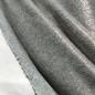 Preview: Alpenfleece Glitzer grau silber